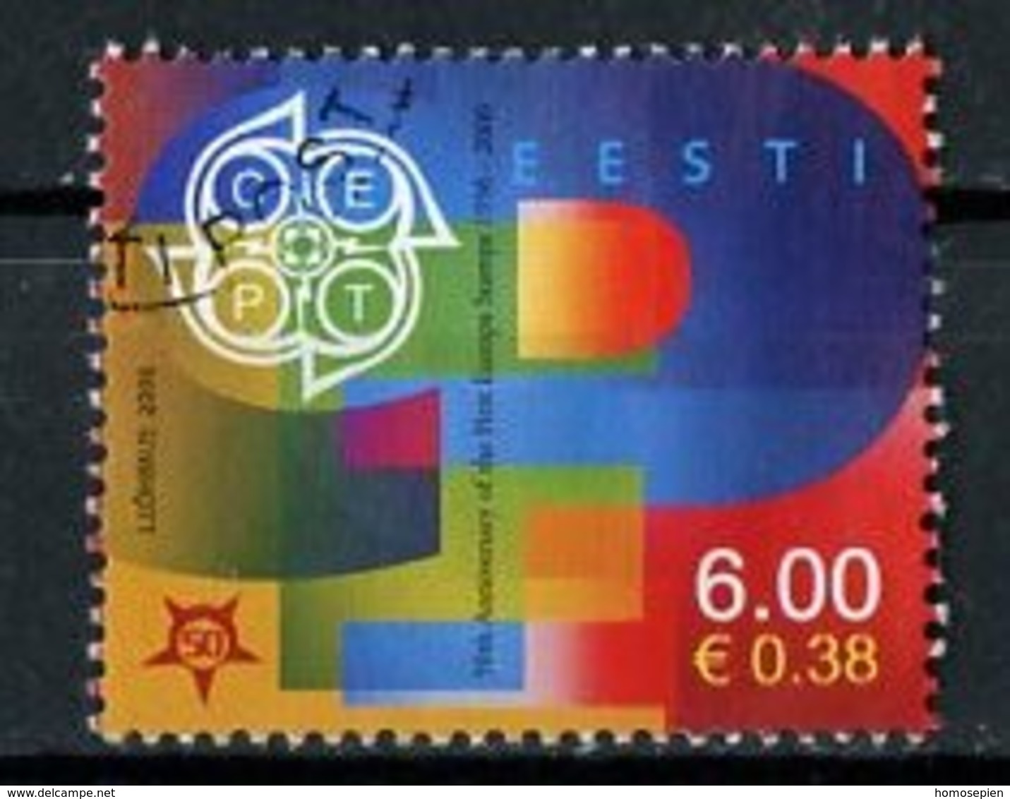 Estonie - Estonia - Estland 2006 Y&T N°507 - Michel N°537 (o) - 50ans EUROPA - Estonie