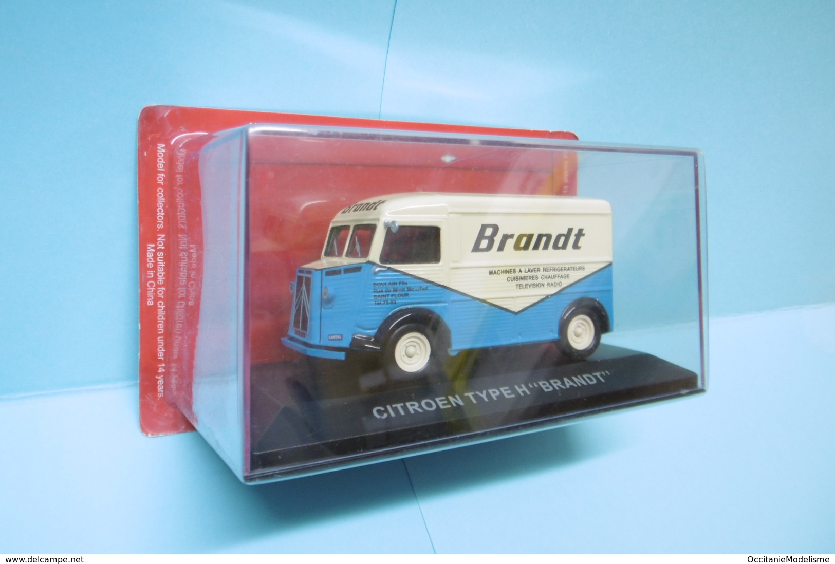 IXO / Altaya - CITROEN TYPE H Brandt Camionnette D'Antan Neuf NBO 1/43 - Utilitari