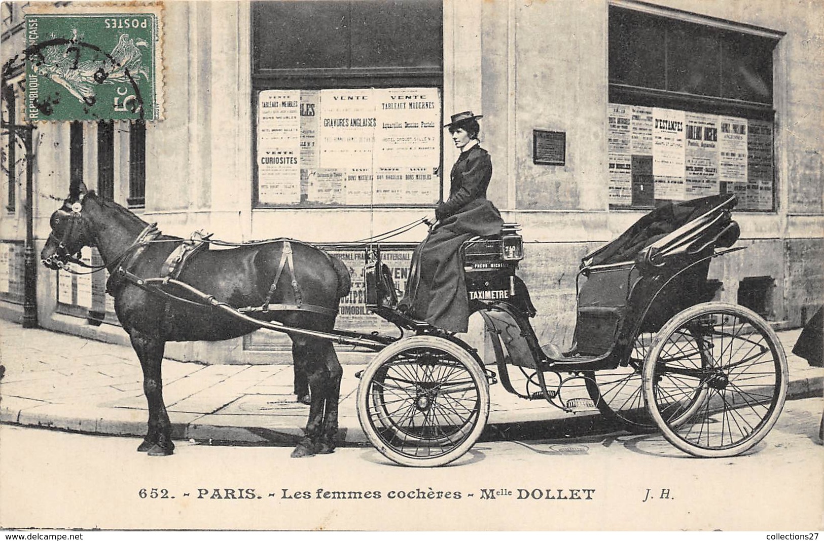 75-PARIS-LES FEMMES COCHERES - Transporte Público