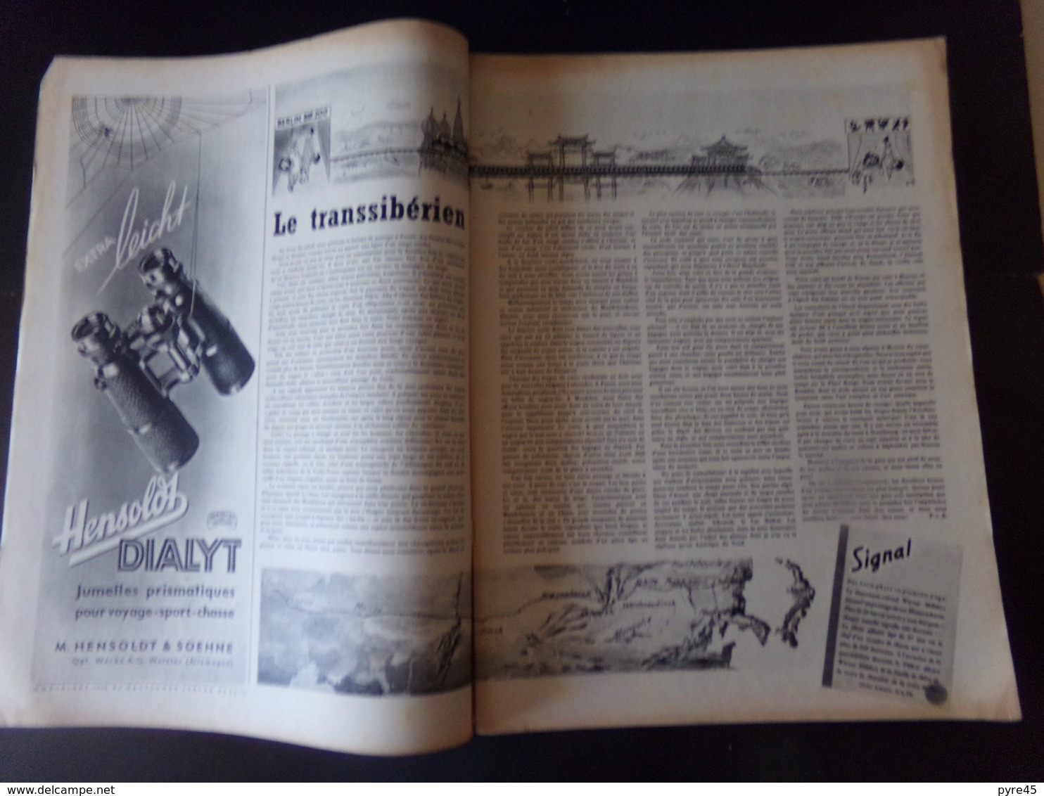 Signal, Revue De Propagande Allemande N° 17 Décembre 1940 " Le Lieutenant Colonel Mölders " - Français