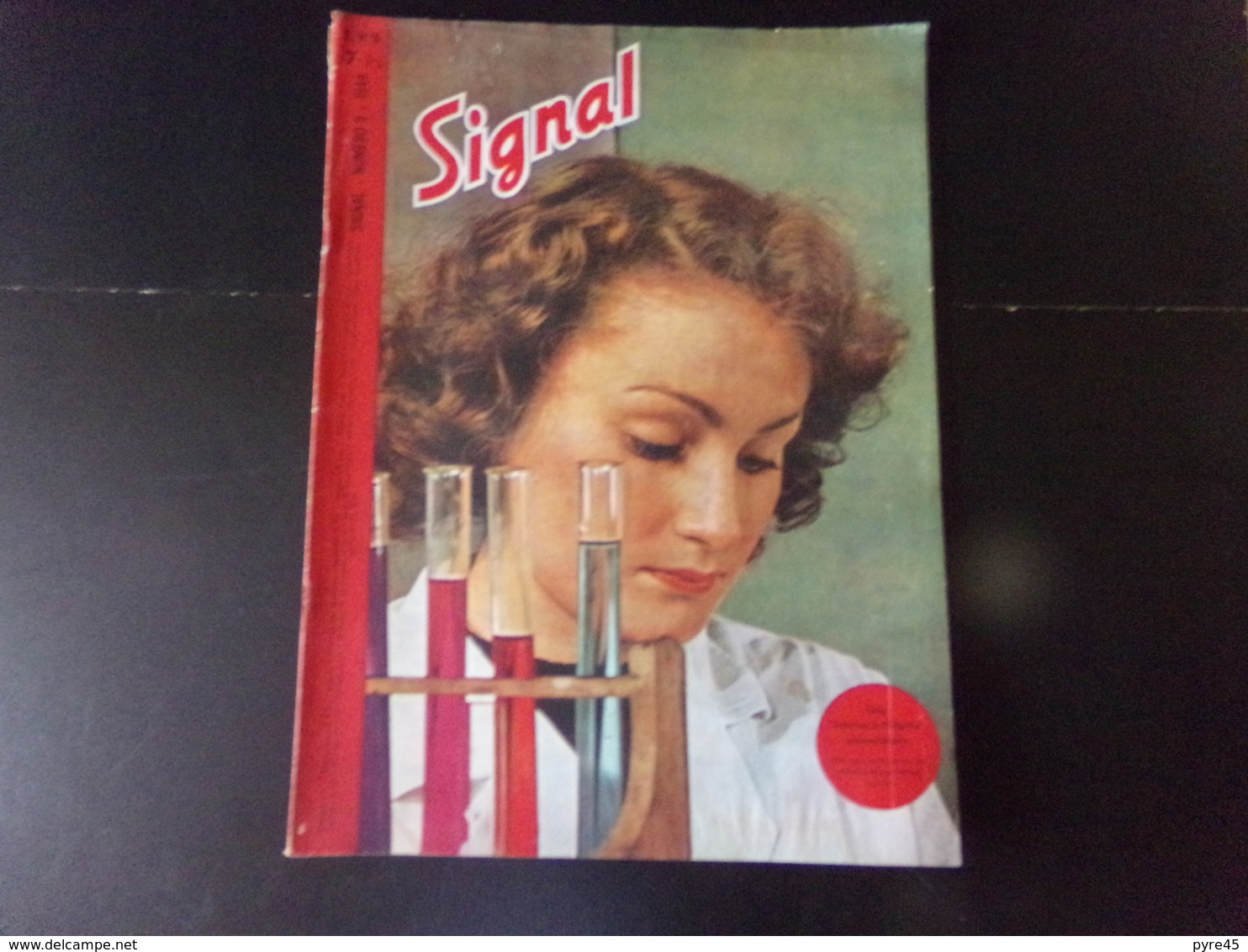 Signal, Revue De Propagande Allemande N° 9, 1944, " Une Interne à L'hôpital Universitaire " - Francés