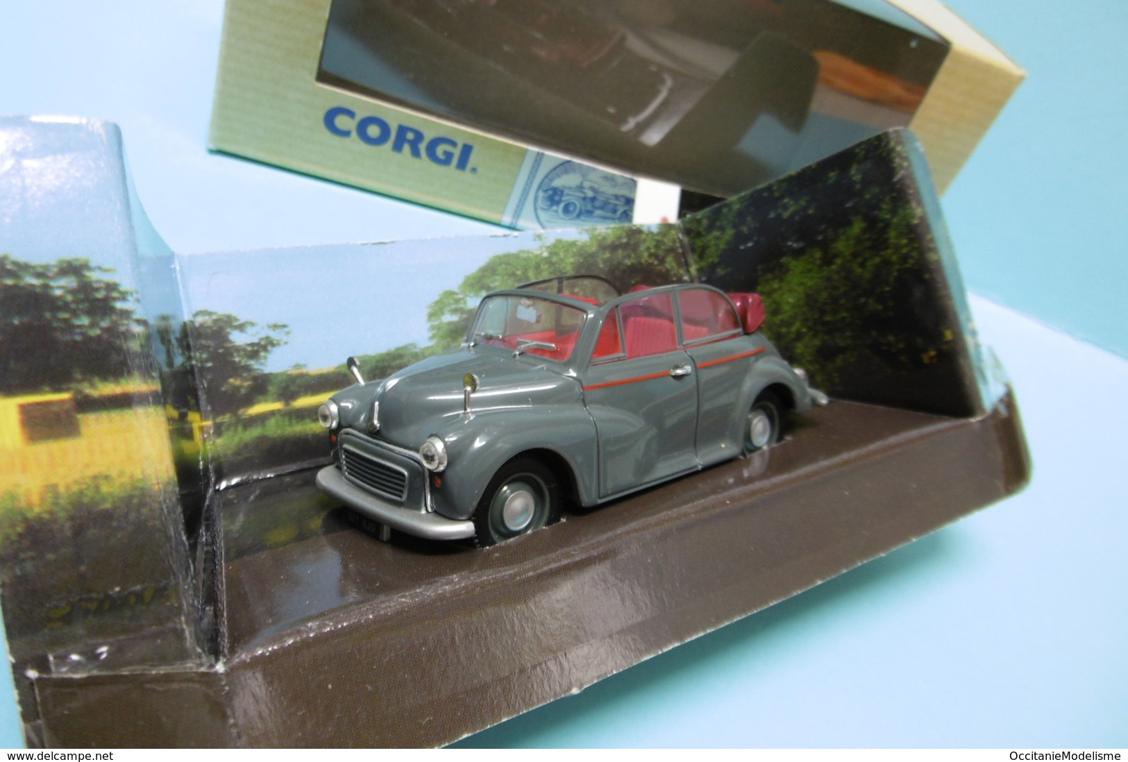 Corgi - MORRIS MINOR Convertible Gris Réf. 96753 BO 1/43 - Corgi Toys