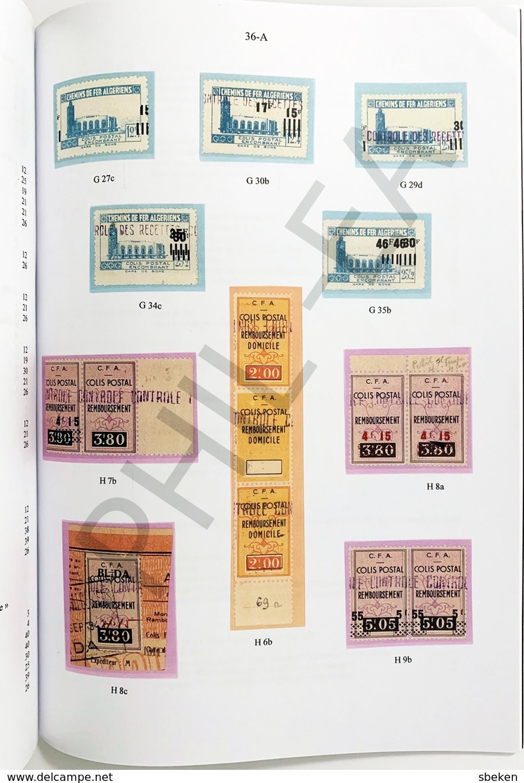 ALGÉRIE - CATALOGUE SPECIALISE DE COTATION DES COLIS POSTAUX - PHIL-EA - DUDOY - Parcel Post