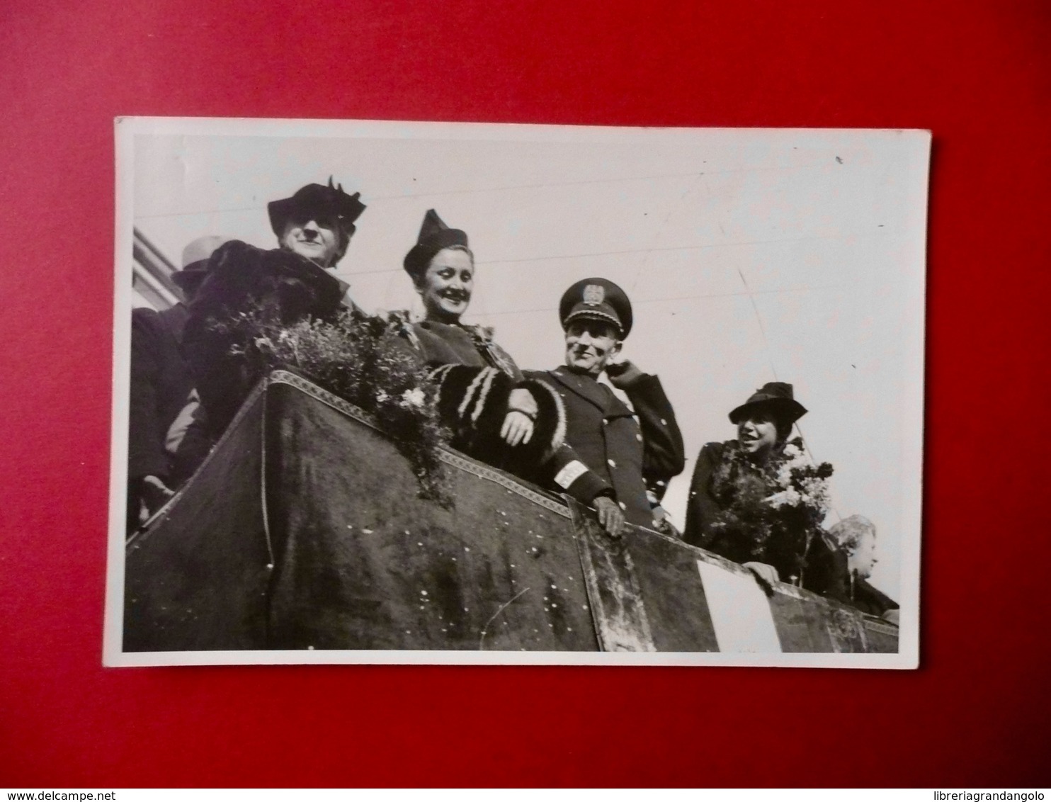 Fotografia Festa Del Polentone Bormida Asti Foto Innocenti Ferrania Savona 1939 - Altri & Non Classificati