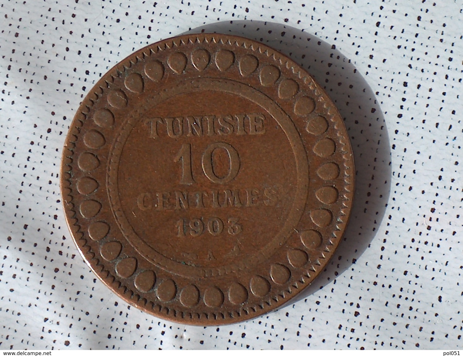 Tunisie 10 Centimes 1903 - Tunisie