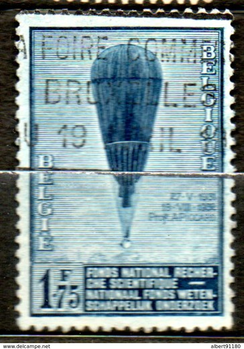 BELGIQUE Stratosphére 1932 N°354 - 1929-1941 Grand Montenez
