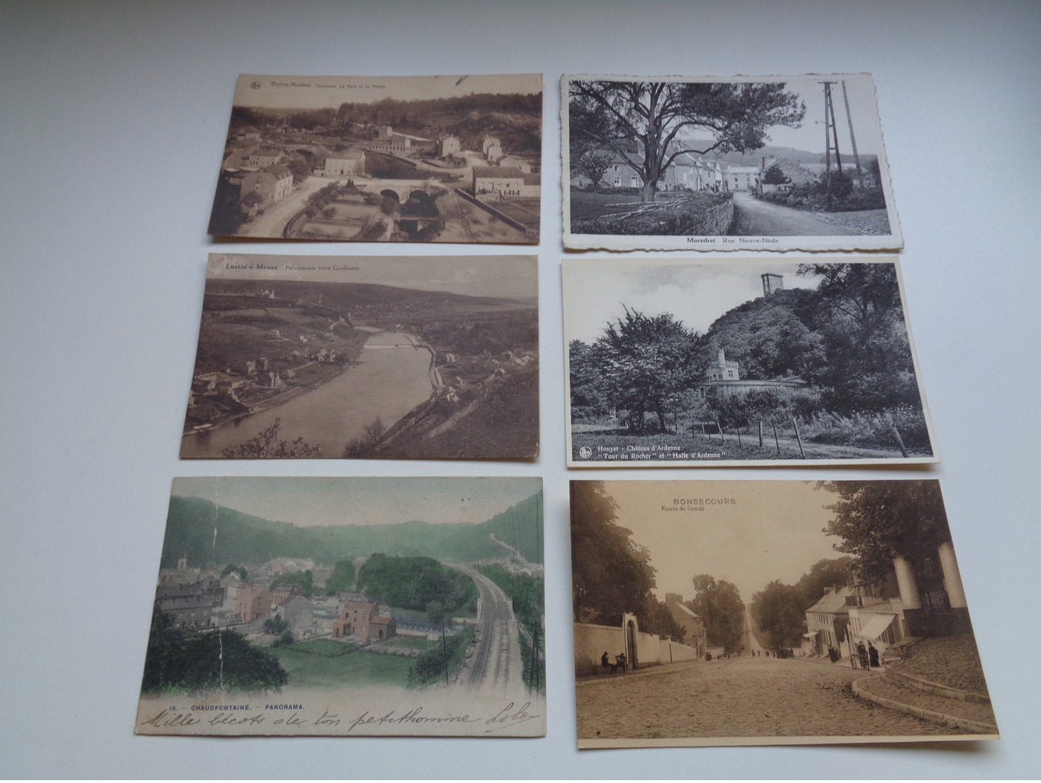 Lot de 60 cartes postales de Belgique       Lot van 60 postkaarten van België   - 60 scans