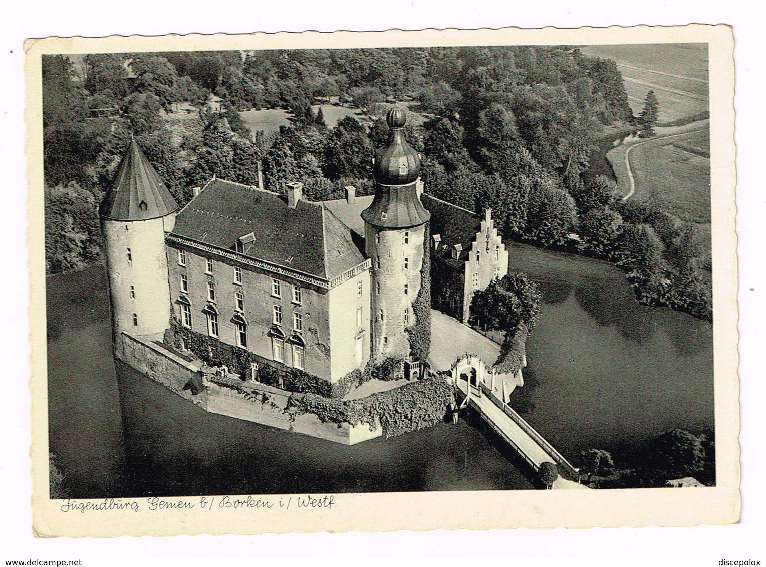 V5053 Borken Im Westfalen - Jugendburg - Schloss Chateau Castle Castillo Castello / Viaggiata 1953 - Borken