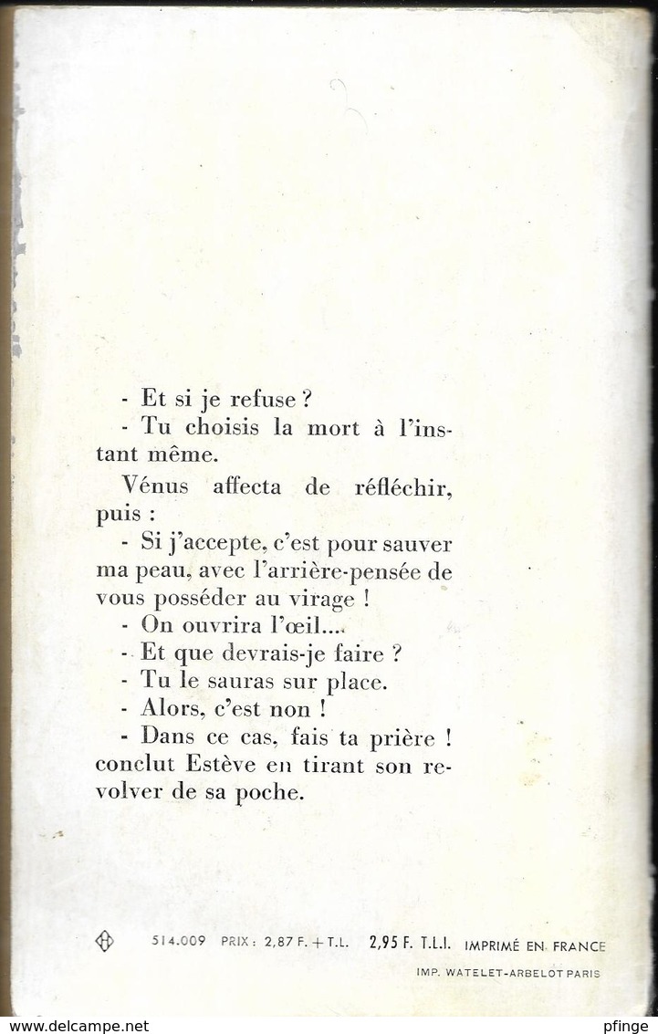 Vénus Retombe Dans Le Hold-up Par Pierre Apestéguy - Arthème Fayard - Autres
