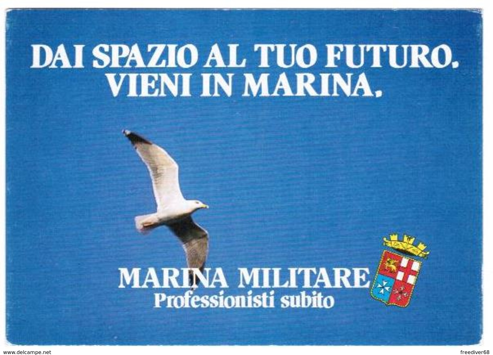 MARINA MILITARE Sottufficiale Sottocapo PROGANDA ARRUOLAMENTO Carta Nautica Plancia Sergente NV Stemma Crest - Guerra