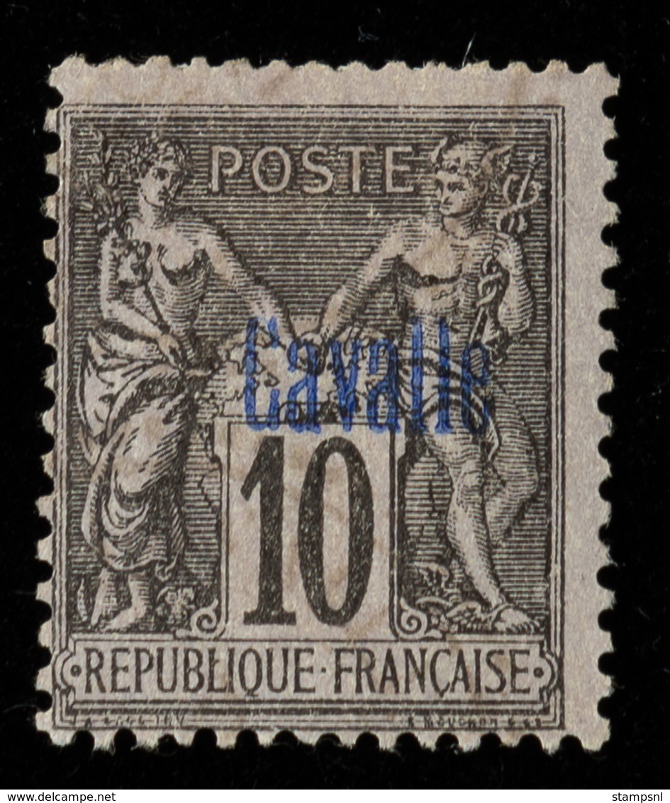 Cavalle - 1893-1900 - 10c Yv 3 - Used - Gebruikt