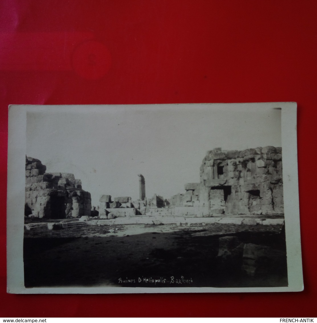 CARTE PHOTO LIBAN BAALBECK - Libanon