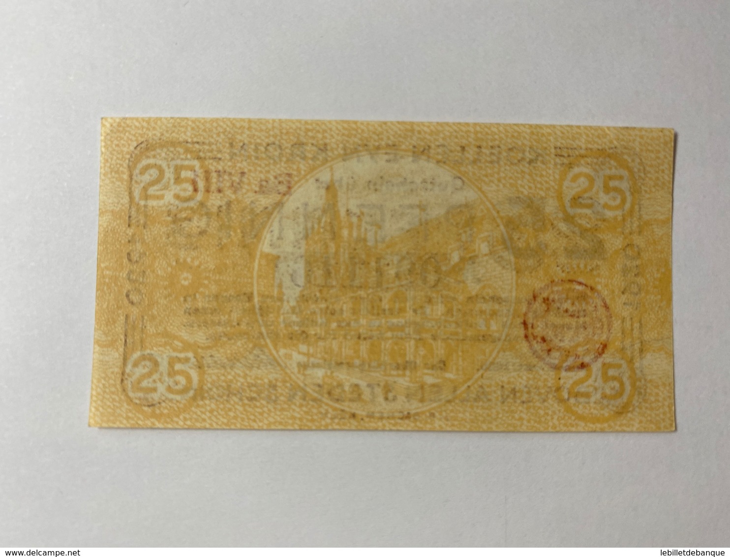 Allemagne Notgeld Koln 25 Pfennig - Collections