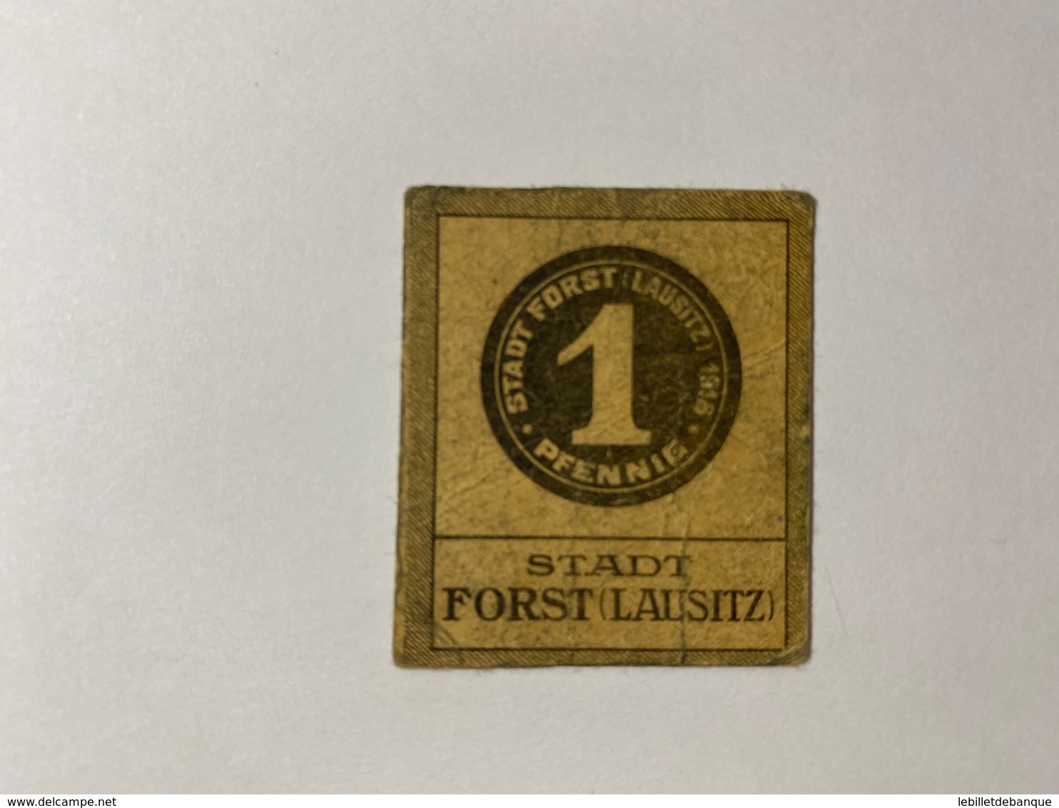 Allemagne Notgeld Lausitz 1 Pfennig - Collections