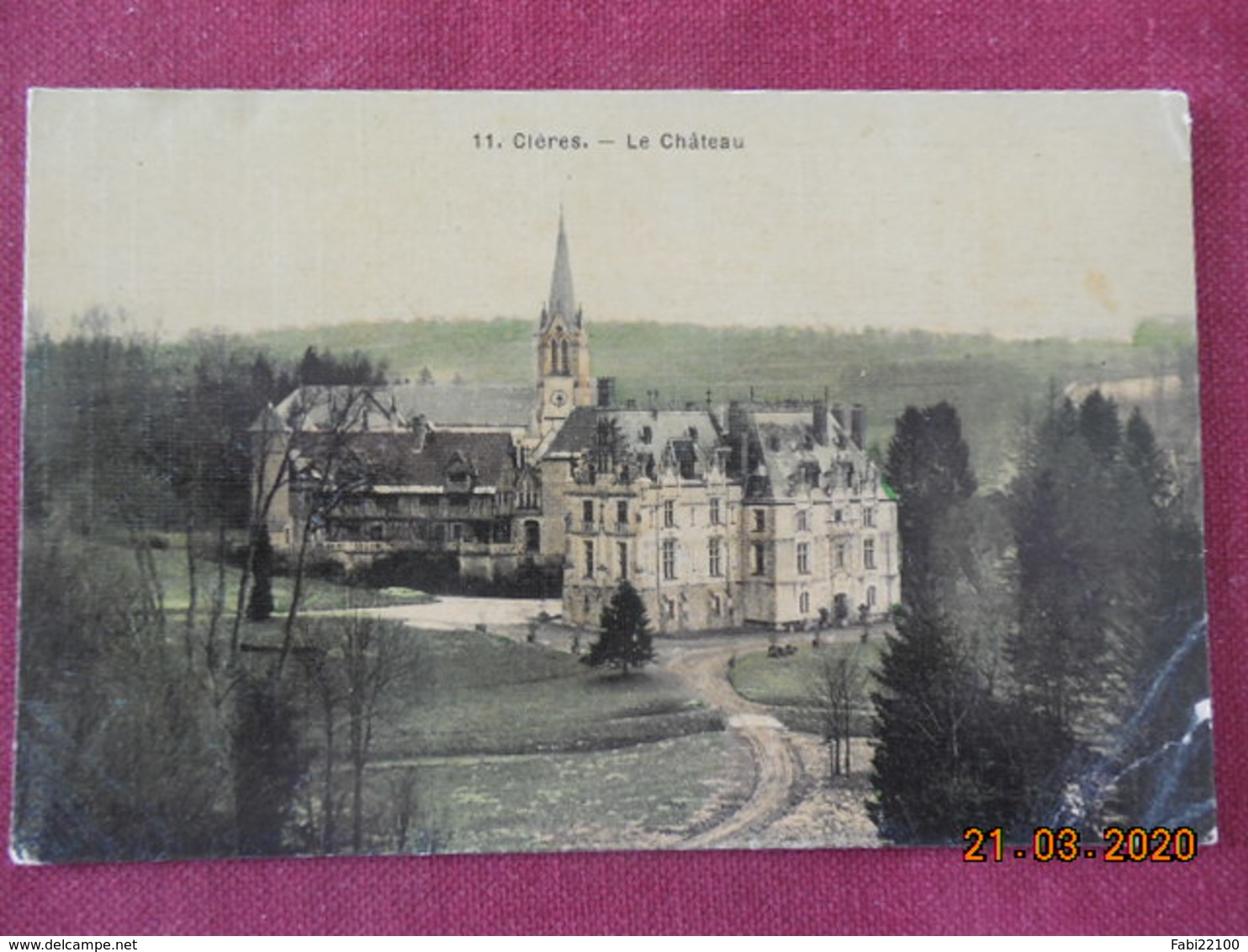 CPA - Cléres - Le Château - Clères