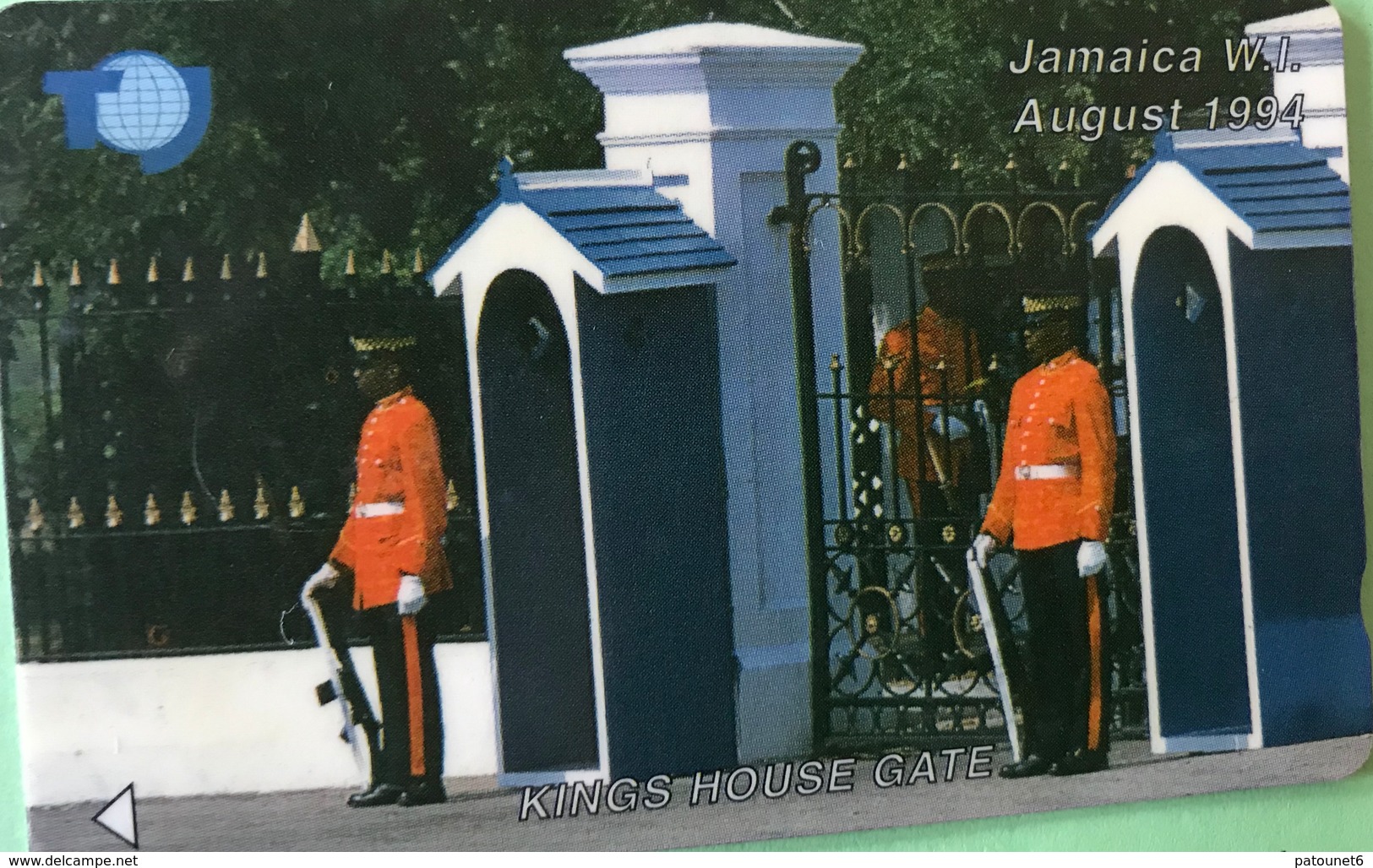 JAMAÏQUE  -  Phonecard  -  Kings House Gate  -  J $ 50 - Jamaïque