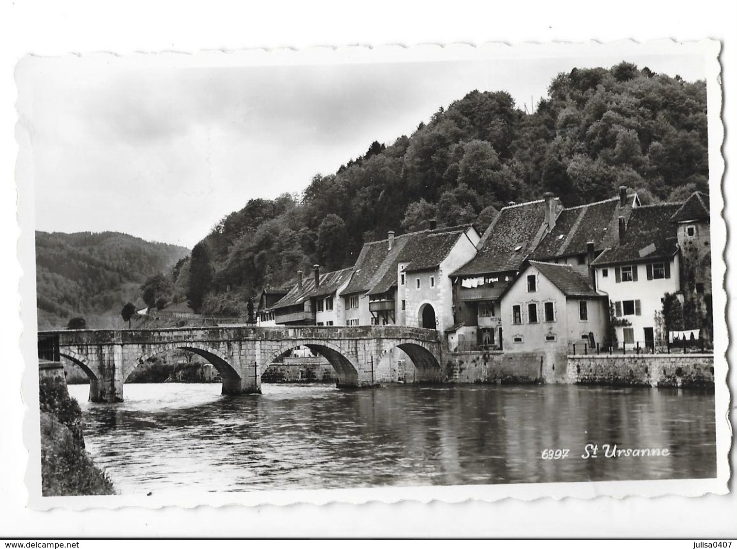 SAINT URSANNE (Suisse) Pont Bord De Rivière - Saint-Ursanne