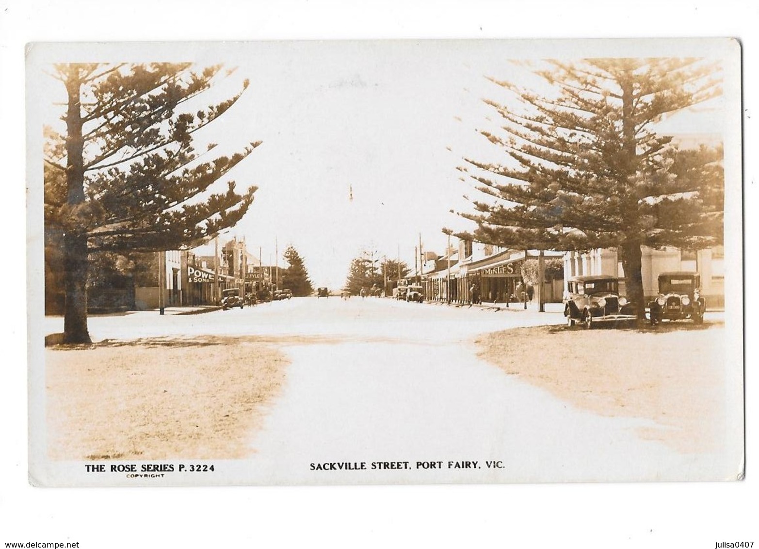 PORT FAIRY (Australie) Sackville Street - Sonstige & Ohne Zuordnung