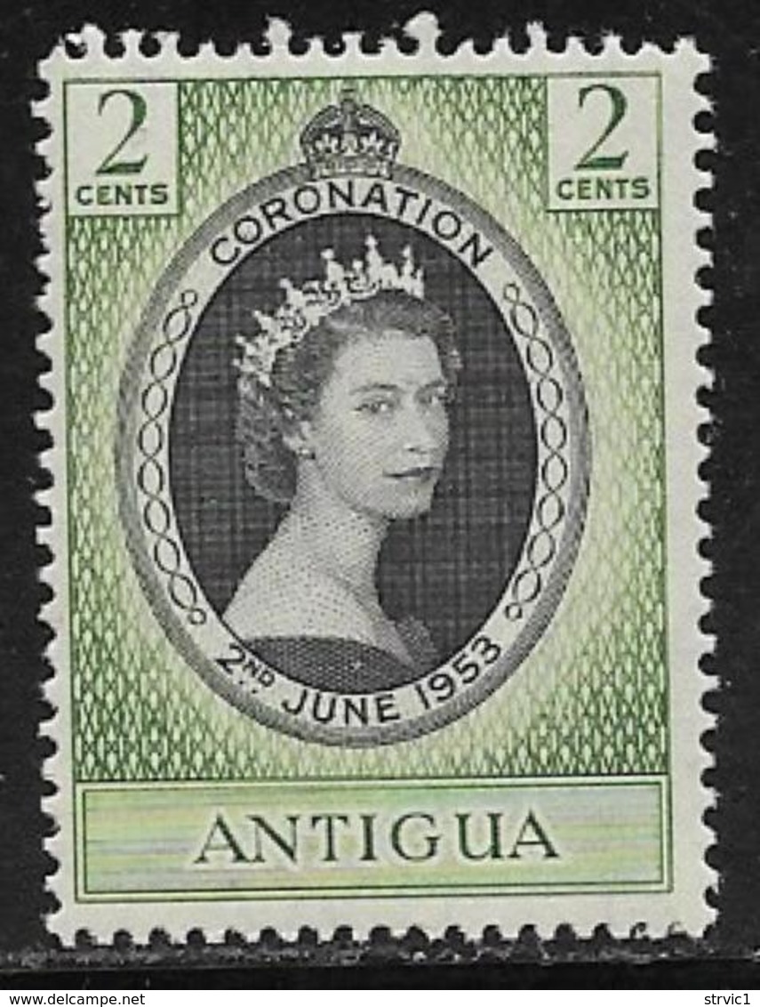 Antigua Scott 106 MNH Coronation, 1953 - 1858-1960 Kronenkolonie