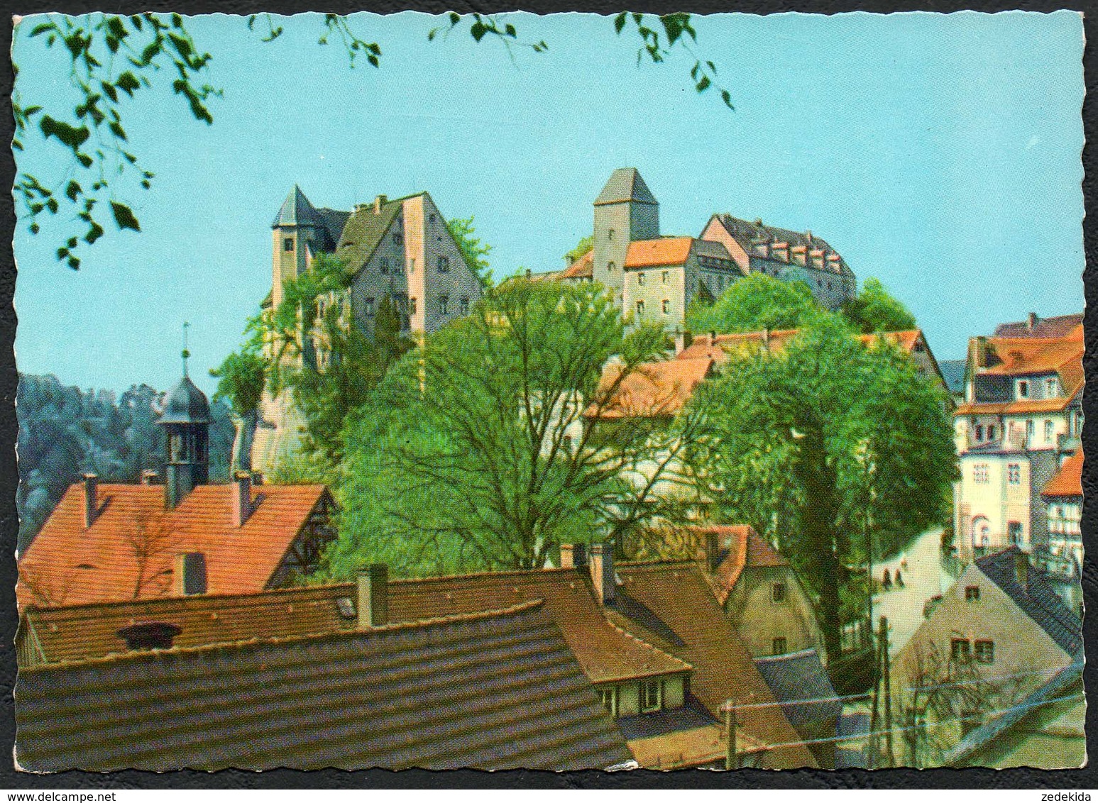 D4628 - Hohnstein Burg Schloß Sächsische Schweiz - Verlag Erhard Neubert Karl Marx Stadt - Hohnstein (Saechs. Schweiz)