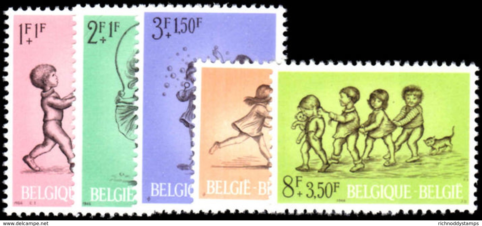 Belgium 1966 Child Welfare Unmounted Mint. - Unused Stamps
