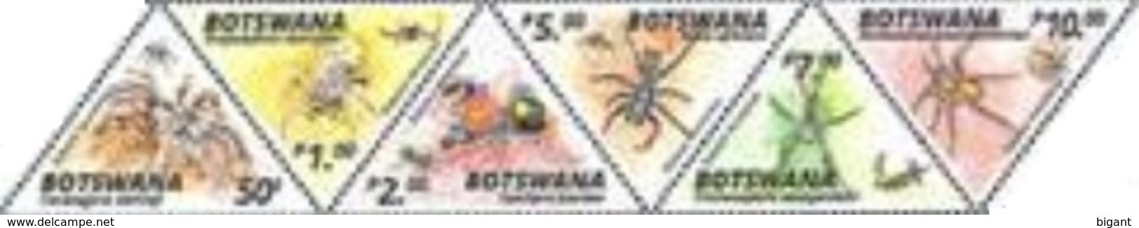 Botswana 2020 Spiders 6v Mint - Botswana (1966-...)