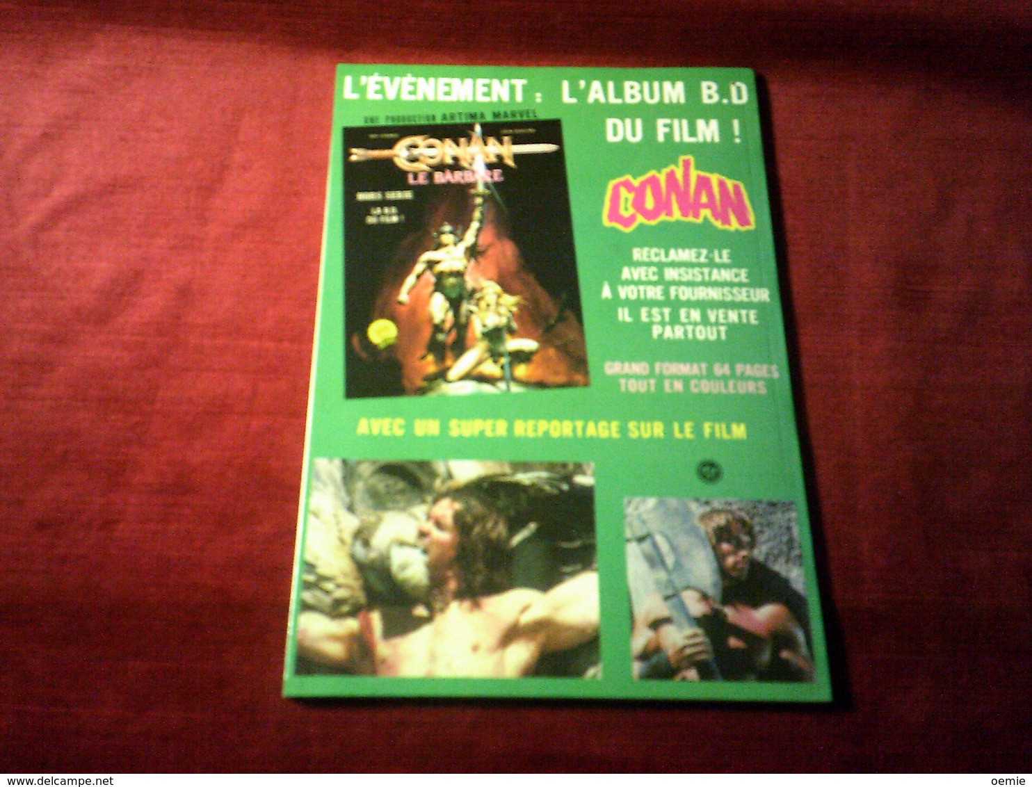 CONAN LE BARBARE  ° DANS LES GRIFFES DU FAUCON   N° 13  / 1982 - Conan