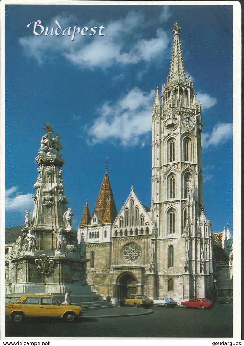 Budapest - Matthias Church - Direction La France En 2004, Timbre " Adhésion à L'Europe" - Hongrie