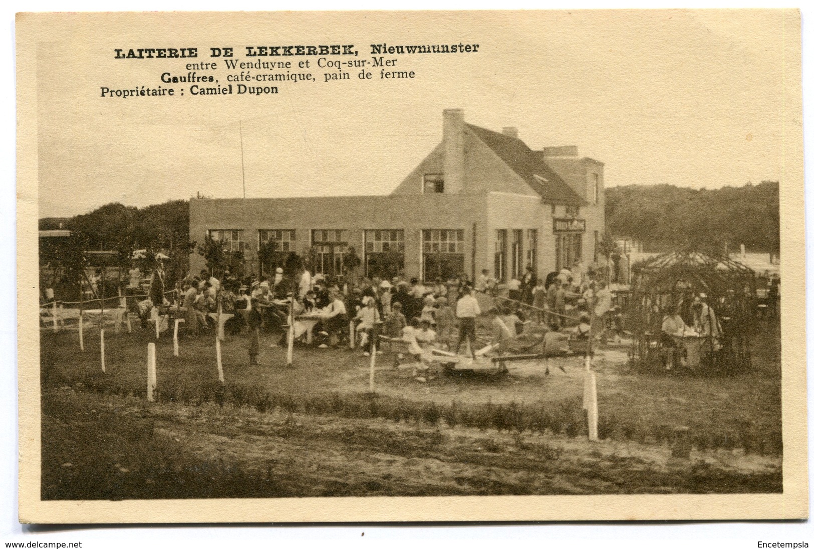 CPA - Carte Postale - Belgique - Laiterie De Lekkerbek - Nieuwmunster ( SVM11945 ) - Zuienkerke