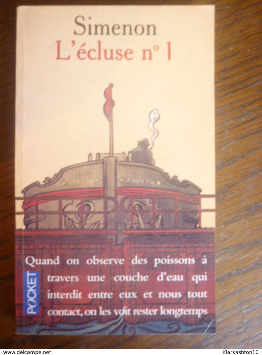 SIMENON: L'écluse N°1 / POCKET, 1999 - Autres & Non Classés