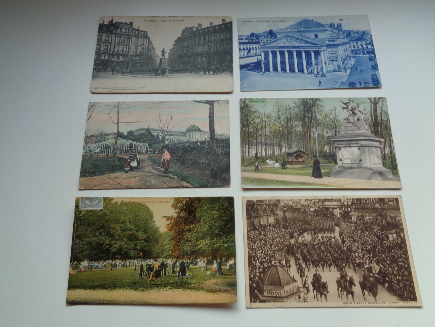 Beau Lot De 60 Cartes Postales De Belgique  Bruxelles      Mooi Lot Van 60 Postkaarten Van België  Brussel - 60 Scans - 5 - 99 Cartes