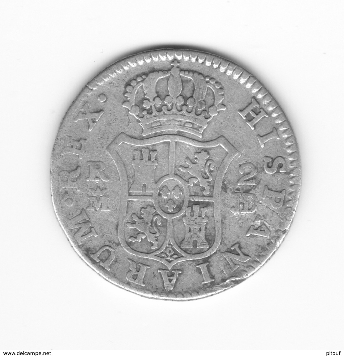 2 Réales 1784 Madrid JD  TB à TTB - Verzamelingen