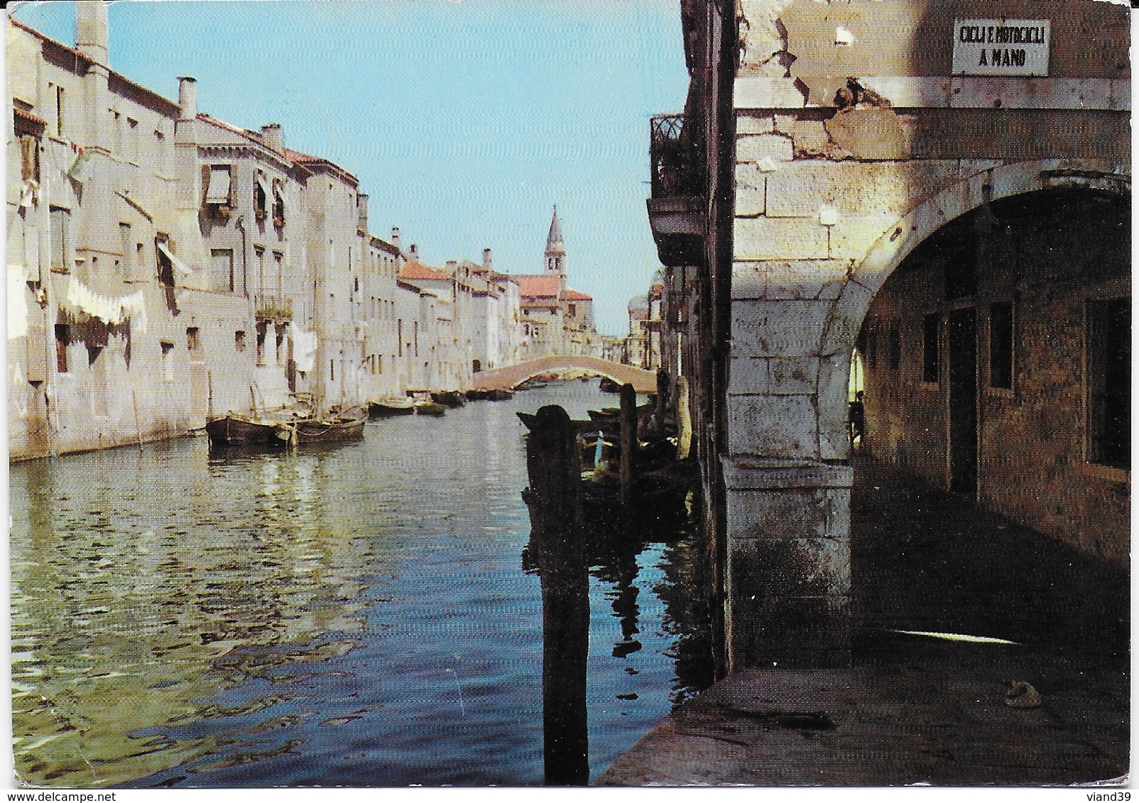 Chioggia - Canal Venda - 1965 - Chioggia