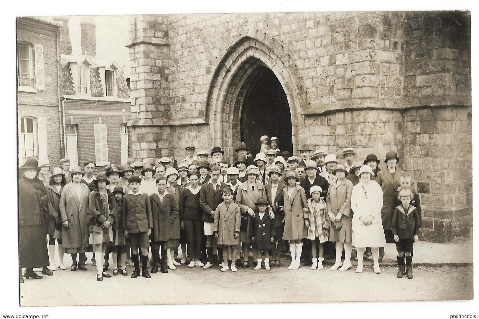 SOMME  LE CROTOY (carte Photo)  Mariage Sortie De L'église - Le Crotoy