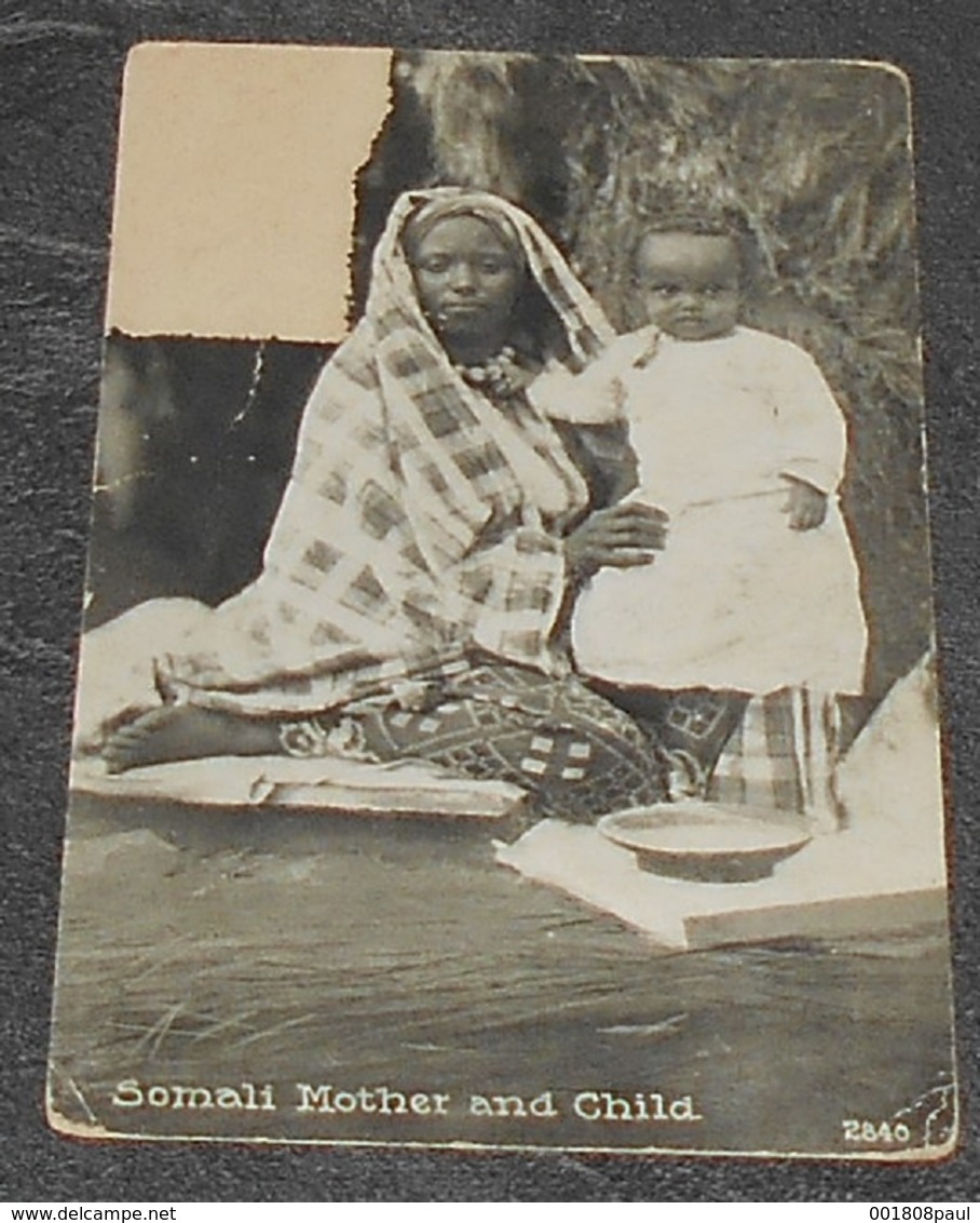 Somali Mother And Child : Voir état ::: Portraits - Femme - Enfant   ---------- 525 - Somalie