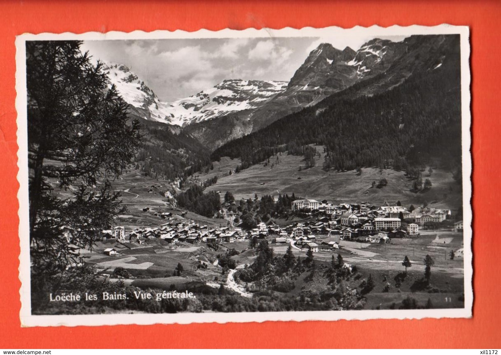 FPA-44 Leukerbad  Loèche-les-Bains Vue Générale. Perrochet  Non Circulé - Loèche