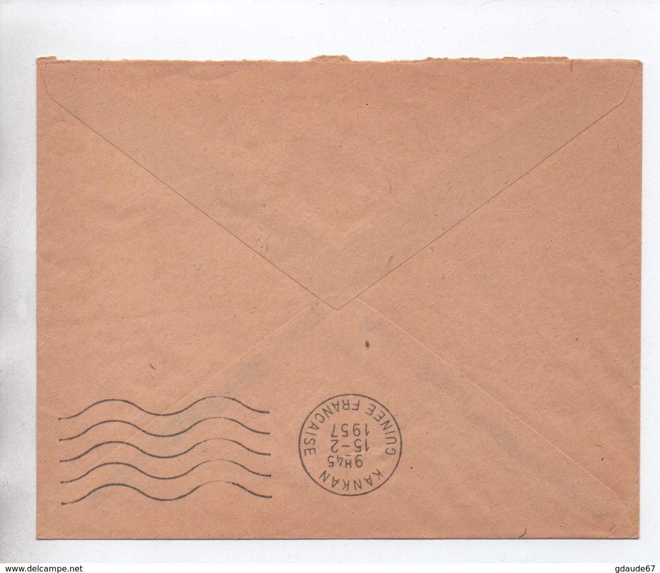 1957 - ENVELOPPE De KISSIDOUGOU (GUINEE FRANCAISE / AOF) - Cartas & Documentos