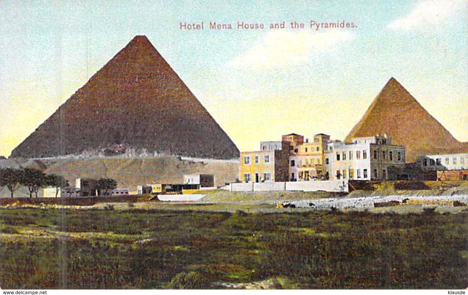 Cairo - Hotel Mena House And The Pyramides - Kairo