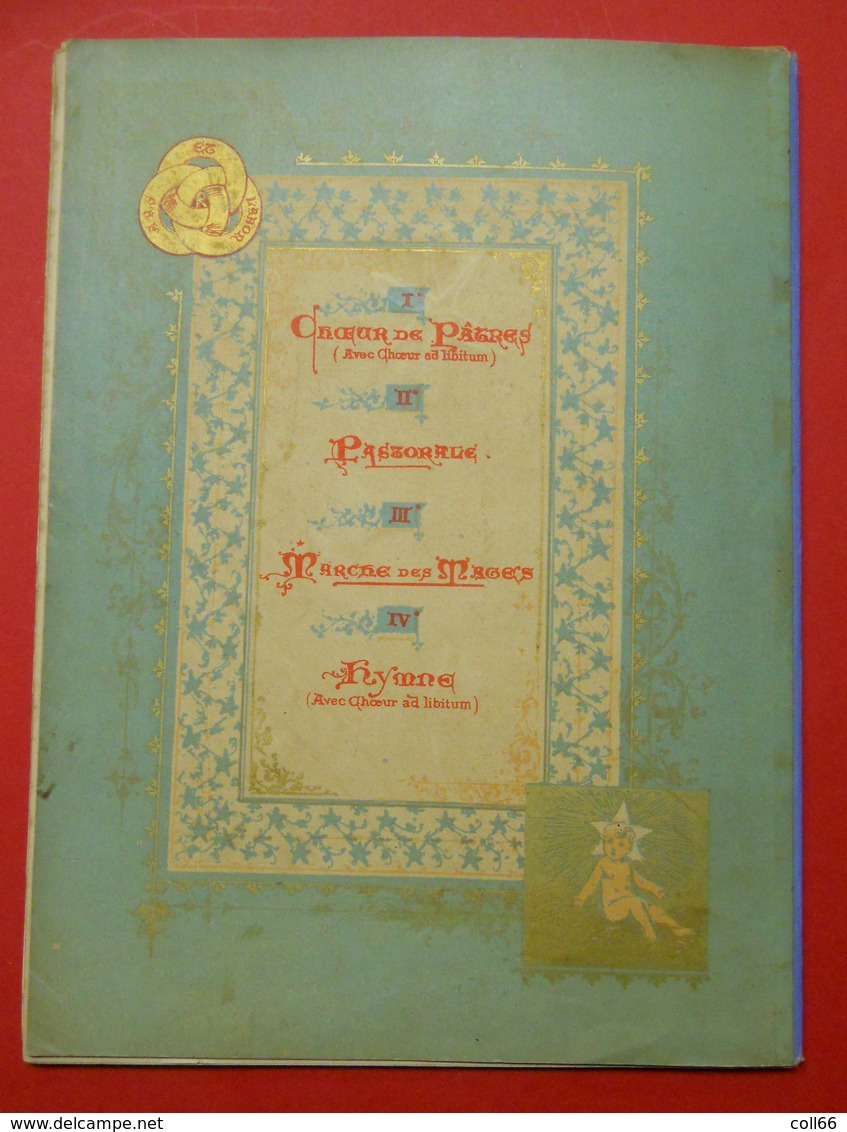 Contes de Noel par Burgmein Texte Silvestre Illustrés A.Edel dédié à Mme Miolan Carvalho éditeur Ricordi Paris Fin 19°S