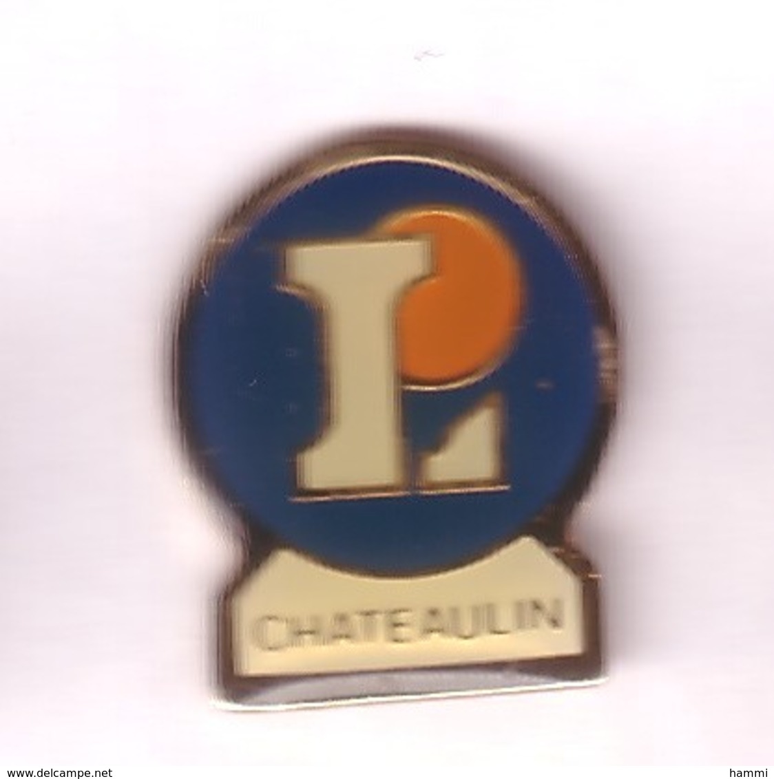 H61 Pin's Magasin Leclerc Chateaulin Finistère Bretagne Achat Immédiat - Alimentation