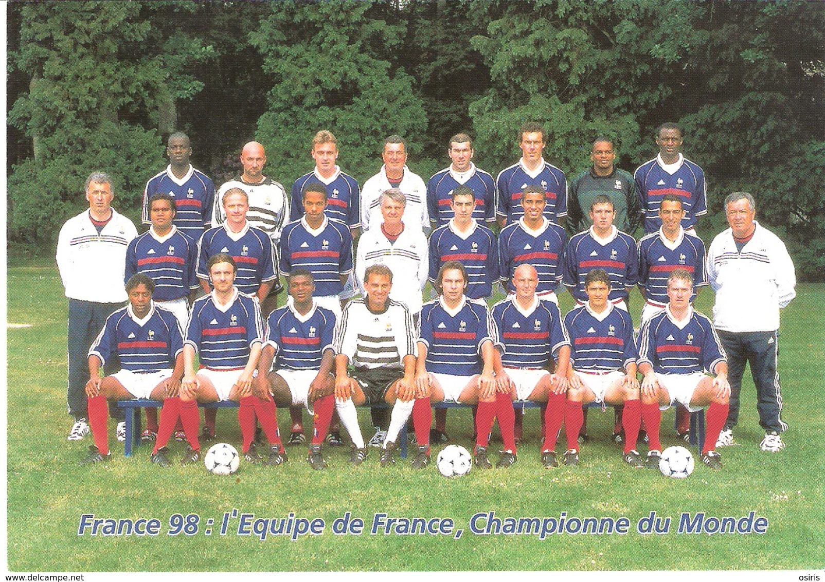 La France Championne: n°3140 en carnet, entier postal, cartes souvenir, ...