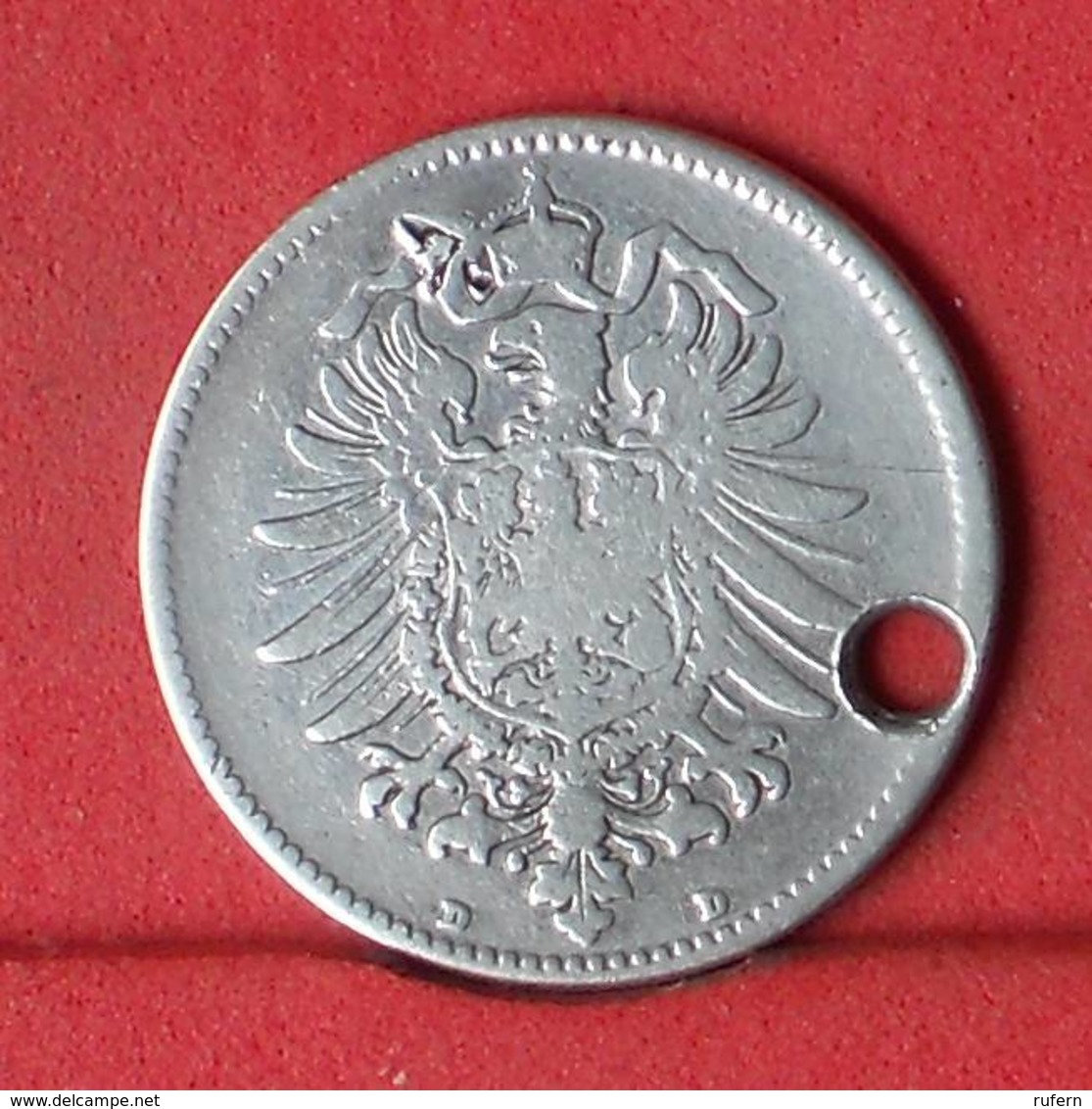 DEUTSCHES REICH 1 MARK 1874 D - ***SILVER***   KM# 7 - (Nº34310) - 1 Mark