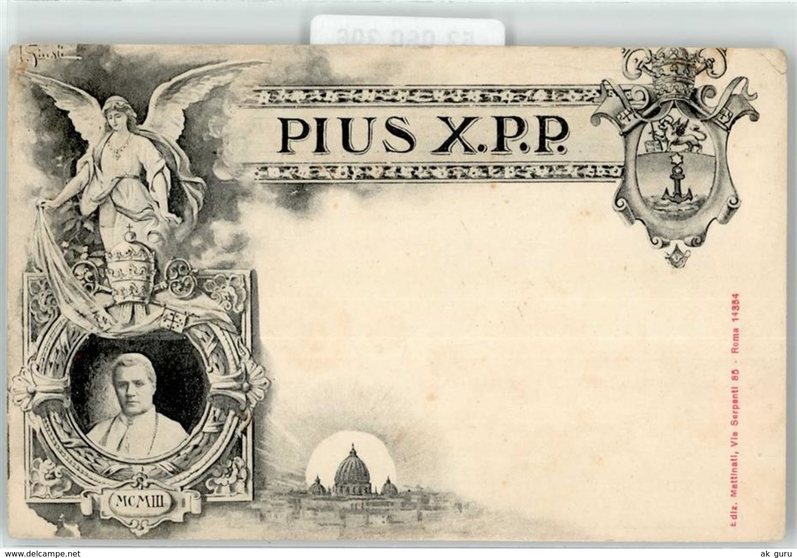 53060396 - Papst Pius X. - Altri & Non Classificati