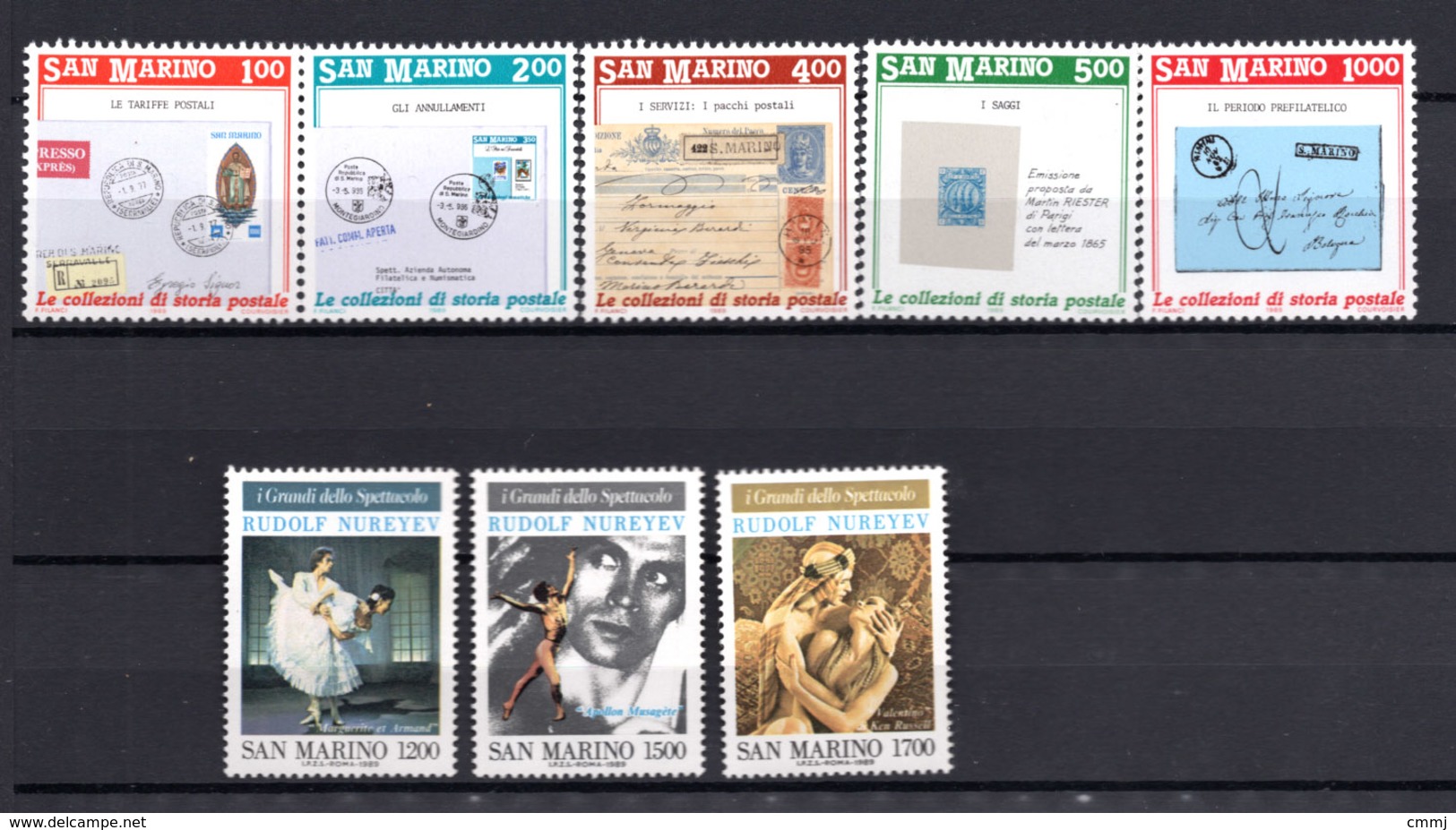 1989 - SAINT-MARIN - SAN MARINO - Unif. LOTTO - NH - (SM2017.38...) - Collections, Lots & Séries
