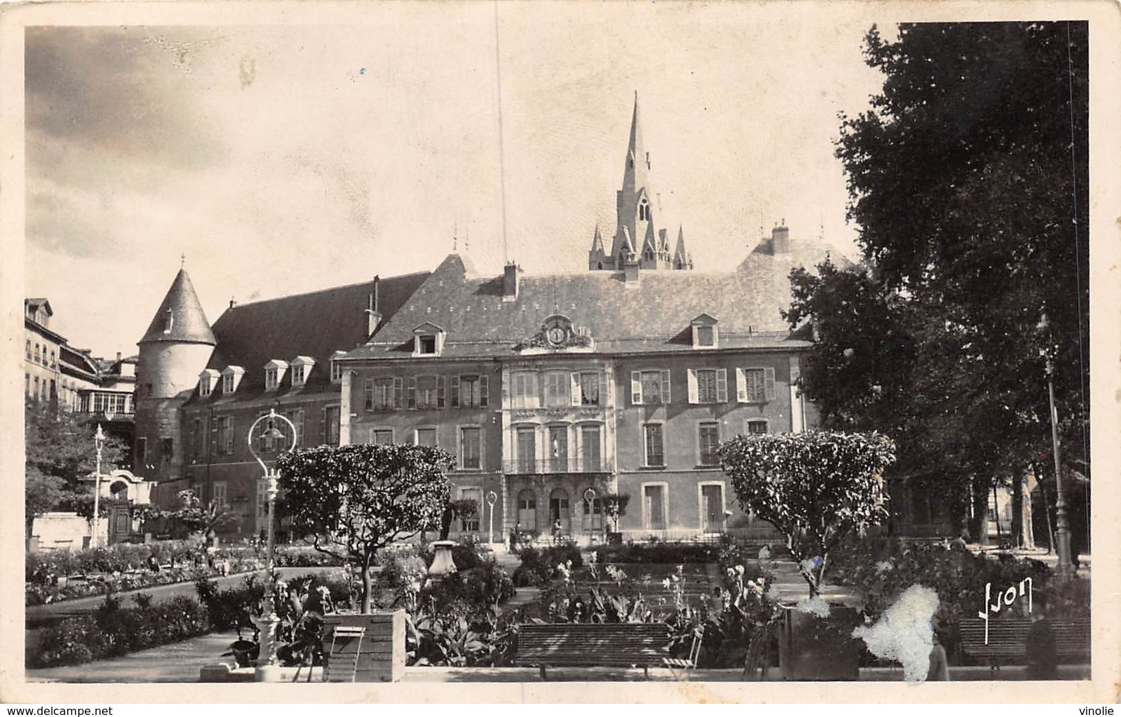 20-4652 : GRENOBLE. ISERE. EN TOUTES CIRCONSTANCES DITES LE AVEC DES FLEURS. - Oblitérations Mécaniques (Autres)