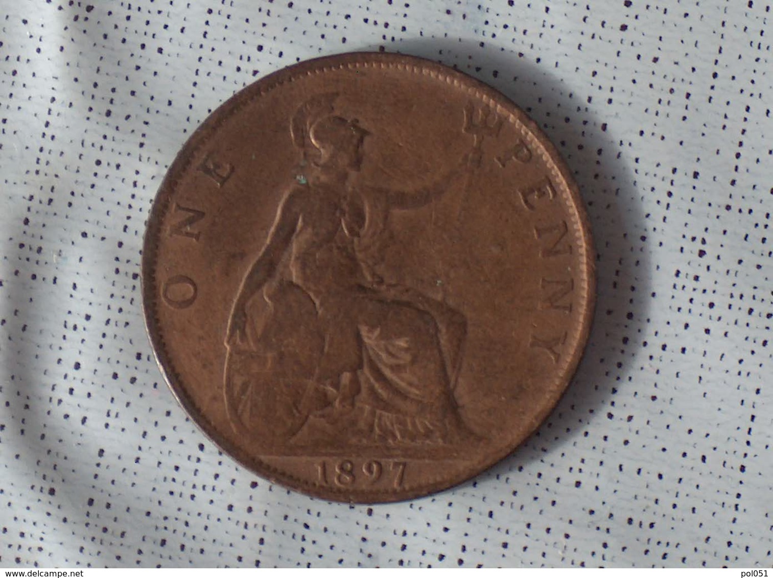 GRANDE BRETAGNE ROYAUME UNI UK 1 Penny 1897 - D. 1 Penny