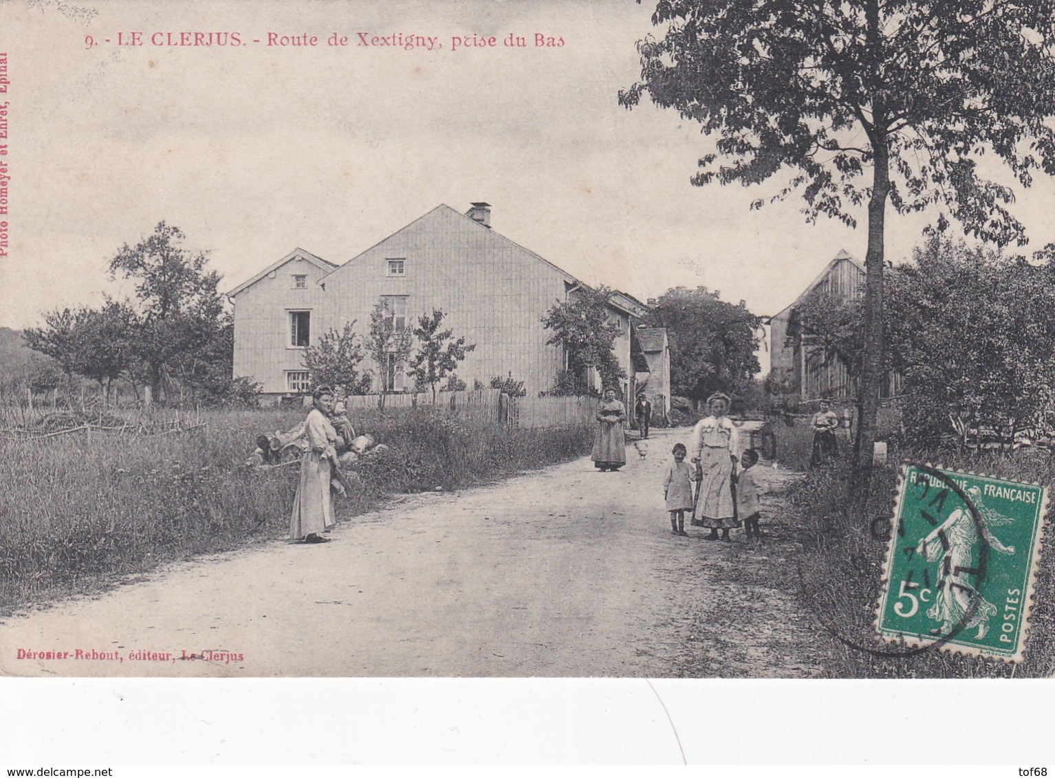 Le Clerjus Route De Xertigny Prise Du Bas - Other & Unclassified
