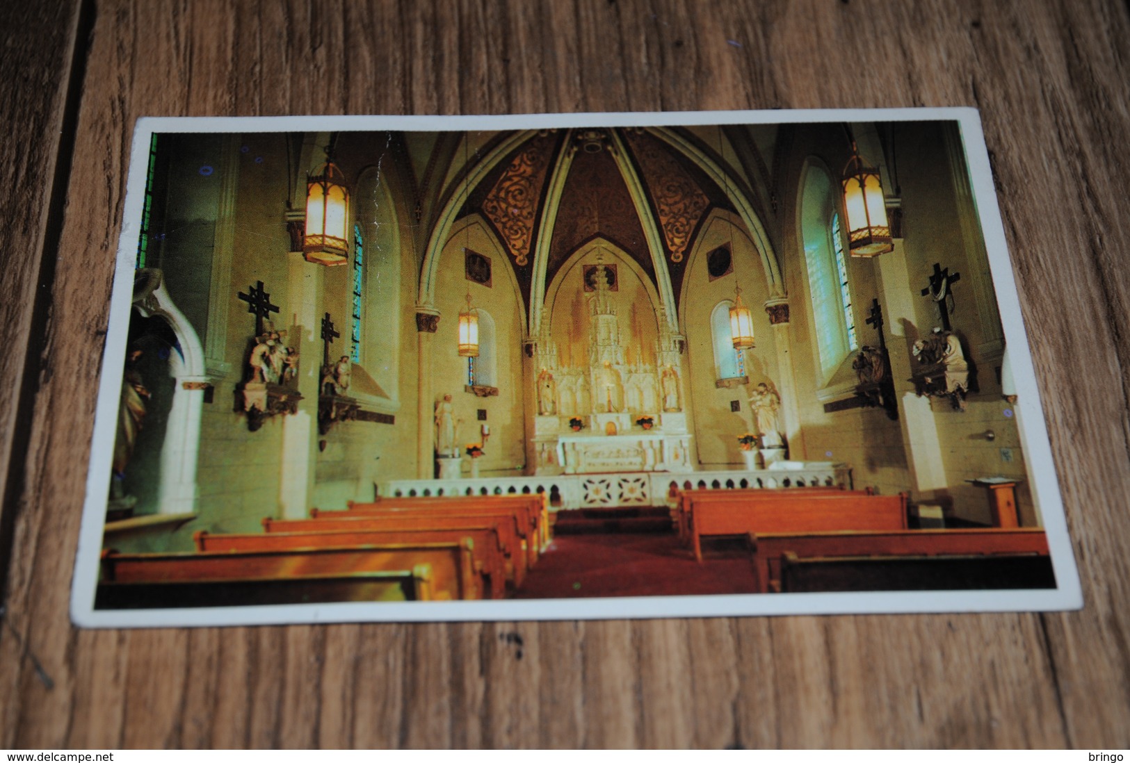 3554             NEW MEXICO, SANTA FE, FAMOUS STAIRWAY, CHAPEL OF LORETTO - Santa Fe