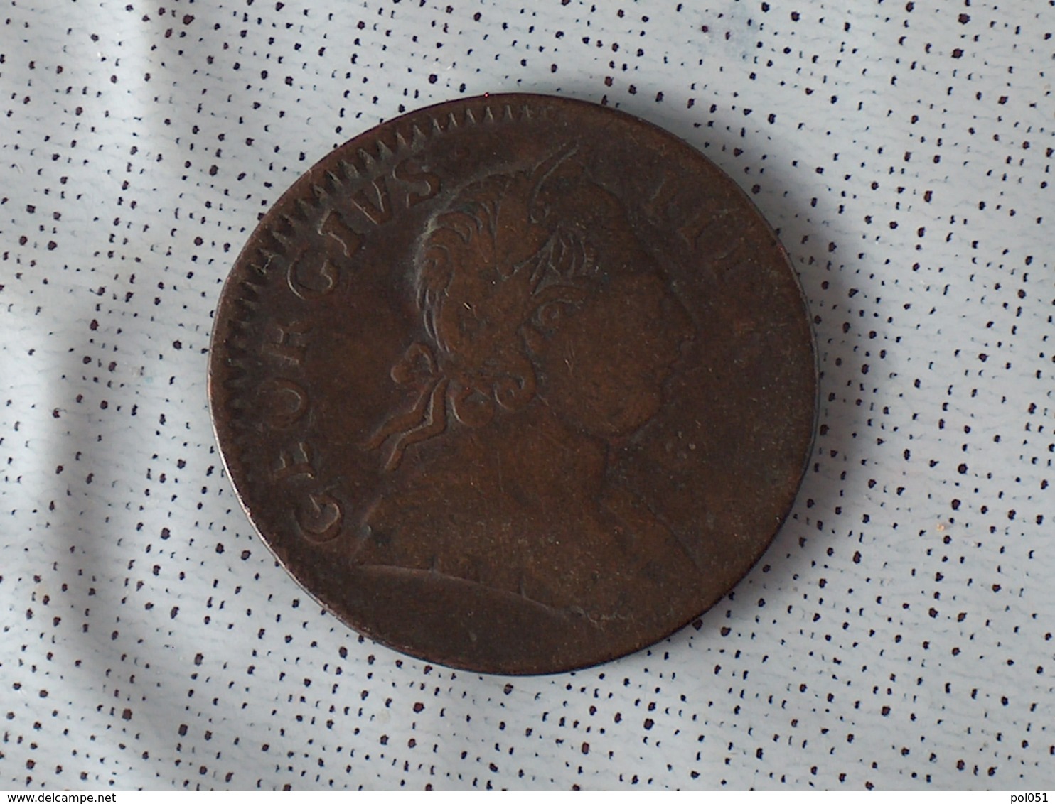 GRANDE BRETAGNE ROYAUME UNI UK 1 Half Penny 1775 - C. 1/2 Penny