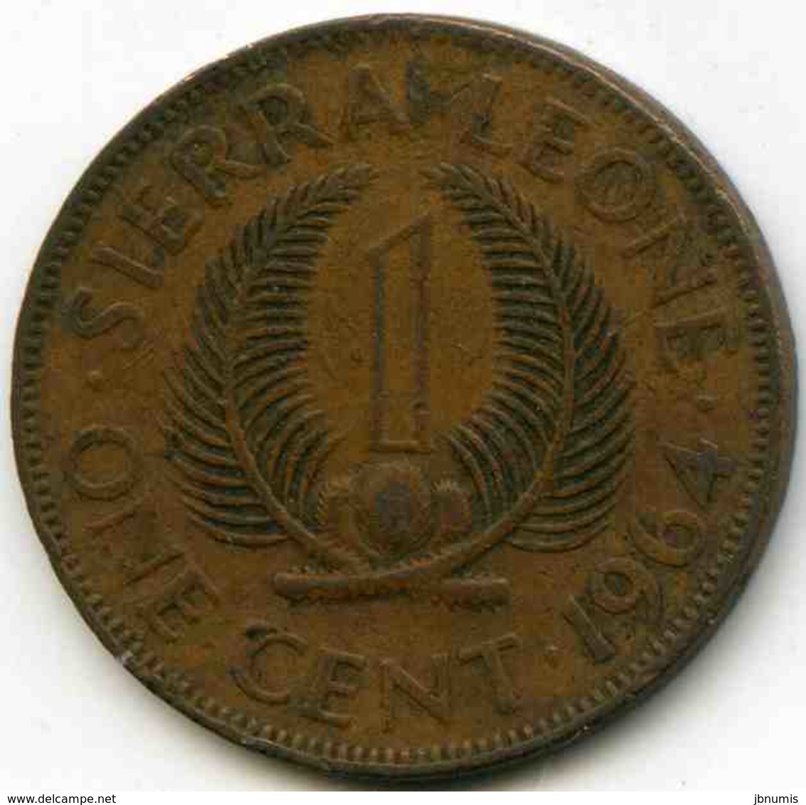 Sierra Leone 1 Cent 1964 KM 17 - Sierra Leone